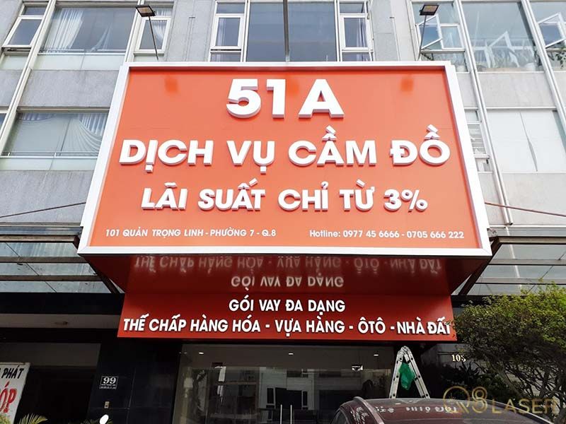 Bảng hiệu cầm đồ