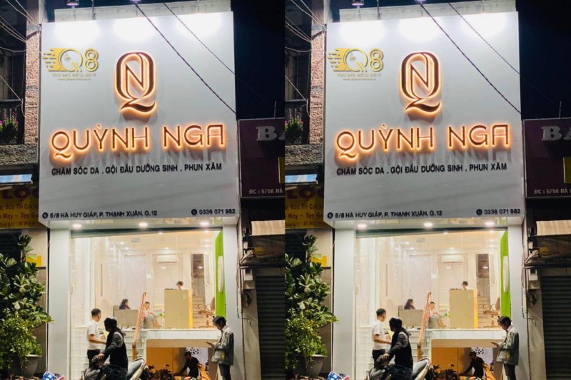 Bảng hiệu logo mica - biển quảng cáo Quận 12