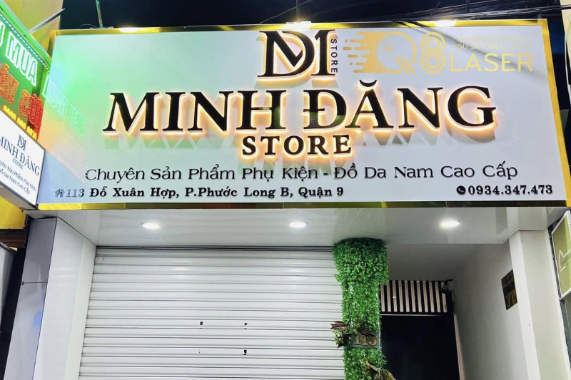 Bảng hiệu logo mica - biển quảng cáo quận 9