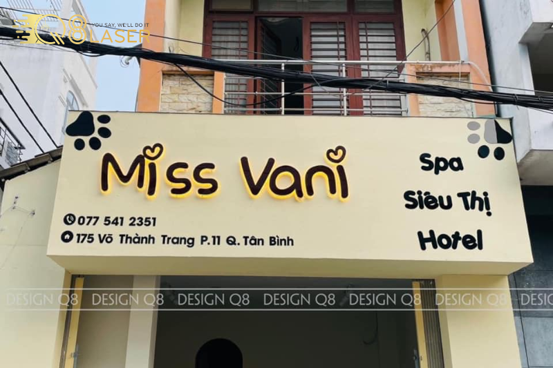 Bảng hiệu logo mica - Biển quảng cáo quận Tân Bình