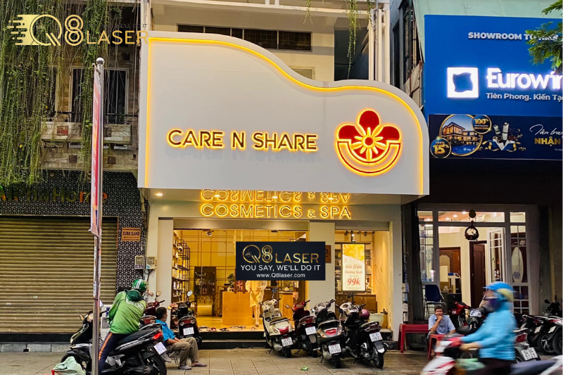 Bảng hiệu Neon nghệ thuật cho quán cà phê