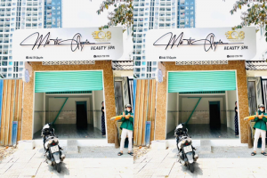 Biển hiệu Quận 4 độc đáo 