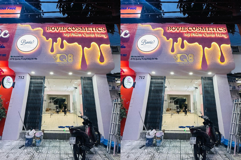 Biển hiệu quận Gò Vấp độc đáo
