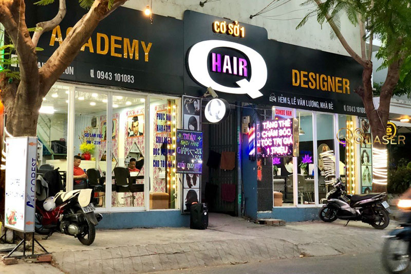 mẫu biển quảng cáo tiệm tóc