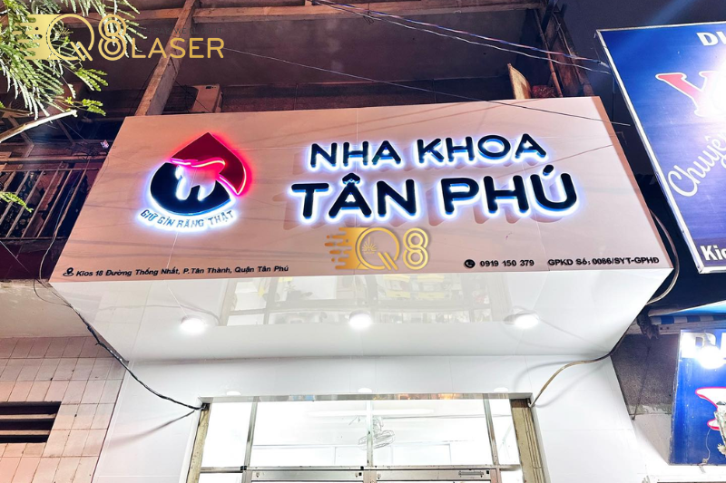Mẫu biển hiệu quận Tân Phú bắt mắt, thu hút