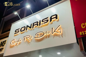 Quy trình lắp đặt biển quảng cáo Quận 6 của Q8 Laser Việt Nam
