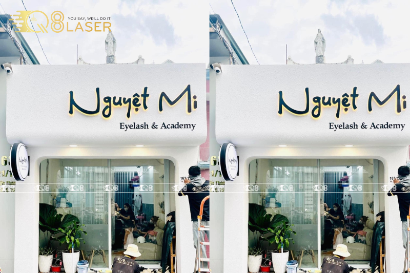 Quy Trình Lắp Đặt Biển Quảng Cáo quận Tân Bình của Q8 Laser Việt Nam