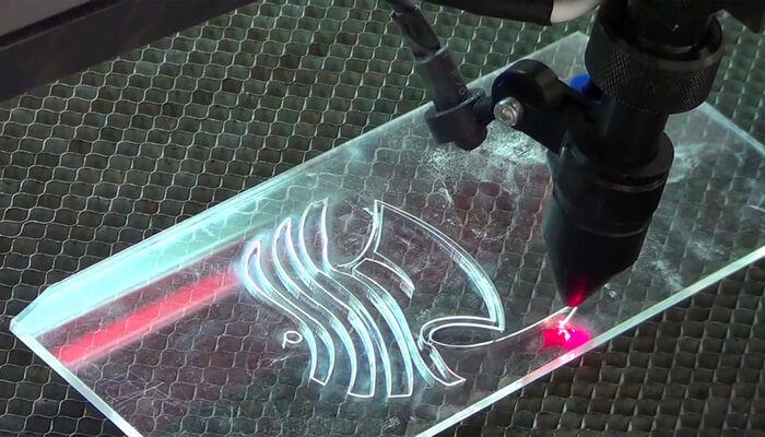 Hướng dẫn khắc laser trên mica