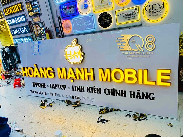 Làm bảng hiệu, biển quảng cáo tại Biên Hòa Đồng Nai giá rẻ