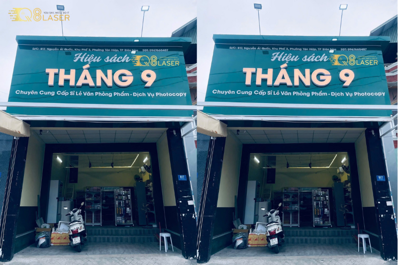 Thi công bảng hiệu, biển quảng cáo tại Biên Hòa Đồng Nai giá rẻ