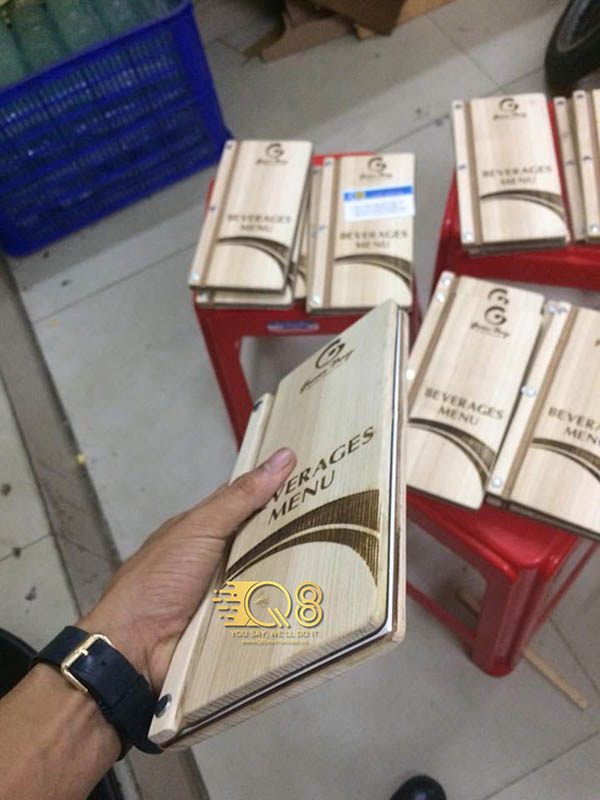 Có nên sử dụng menu gỗ?