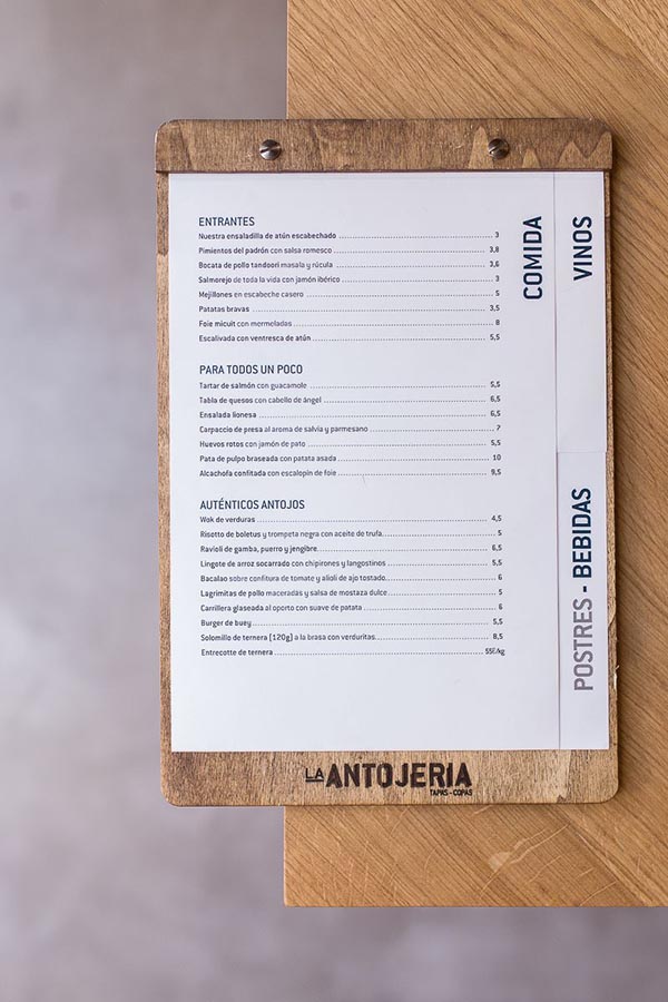 Đơn vị thi công menu gỗ uy tín