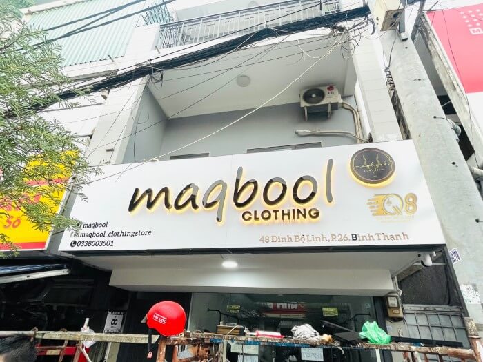 bảng hiệu shop quần áo thời trang đẹp 