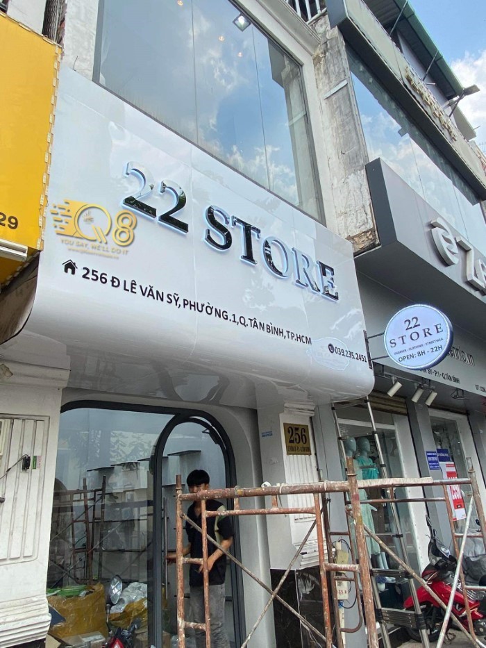 bảng hiệu thời trang shop đẹp 