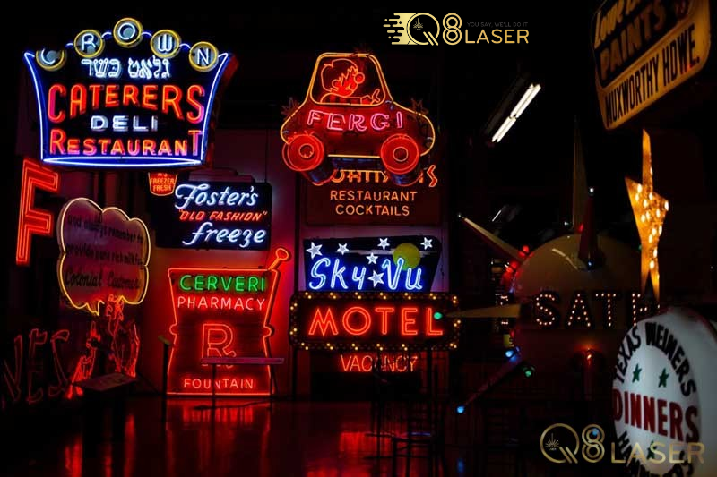 Làm đèn neon theo yêu cầu TPHCM - Backdrop đèn neon sự kiện
