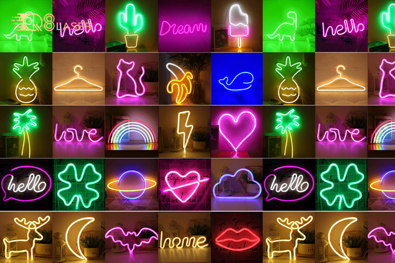 Làm đèn neon theo yêu cầu TPHCM - Đèn neon hình minh họa