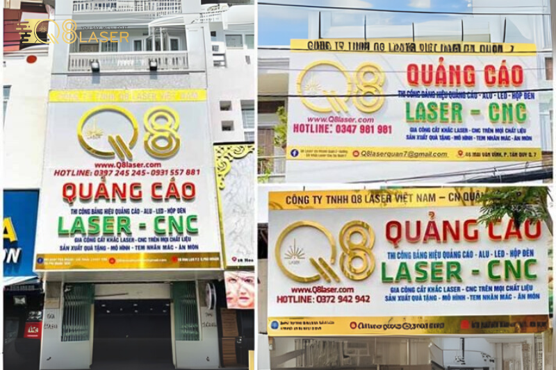 Q8 Laser Việt Nam – Đơn vị chuyên làm đèn neon theo yêu cầu uy tín tại TP.HCM