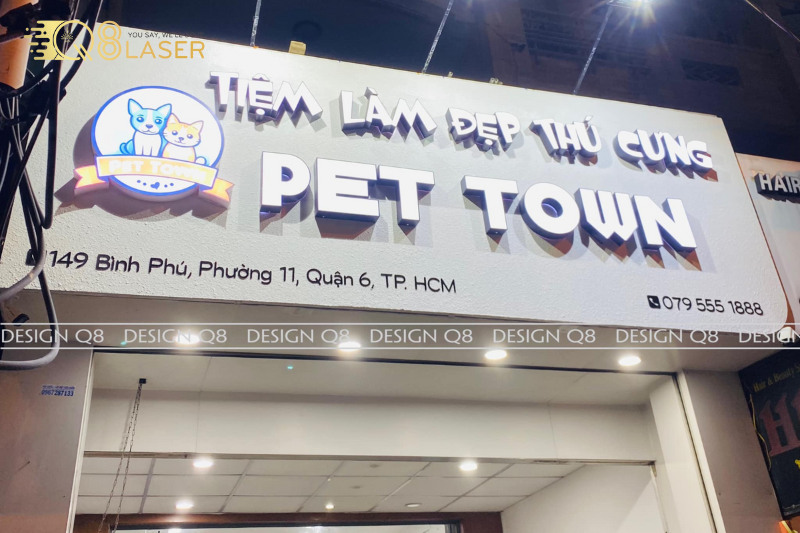 Bảng hiệu logo mica - bảng hiệu tại Đắk Lắk