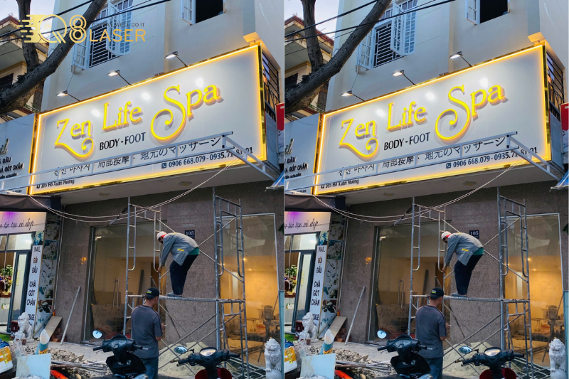 Quy Trình Lắp Đặt bảng hiệu tại Đắk Lắk