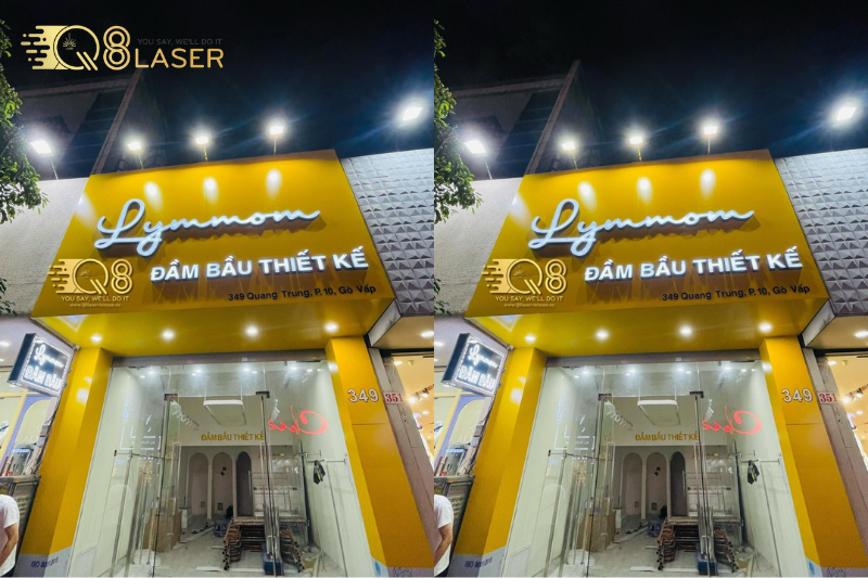 Bảng hiệu chữ nổi - bảng hiệu tại Lạng Sơn