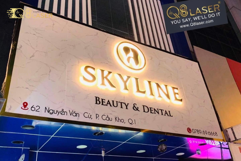 Bảng hiệu spa tại Lai Châu