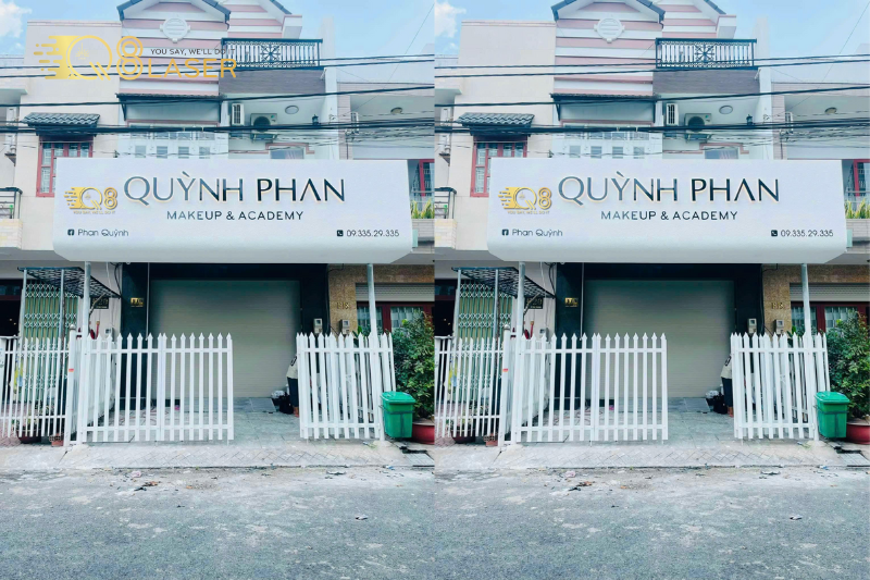 Biển hiệu inox - biển hiệu tại Cà Mau