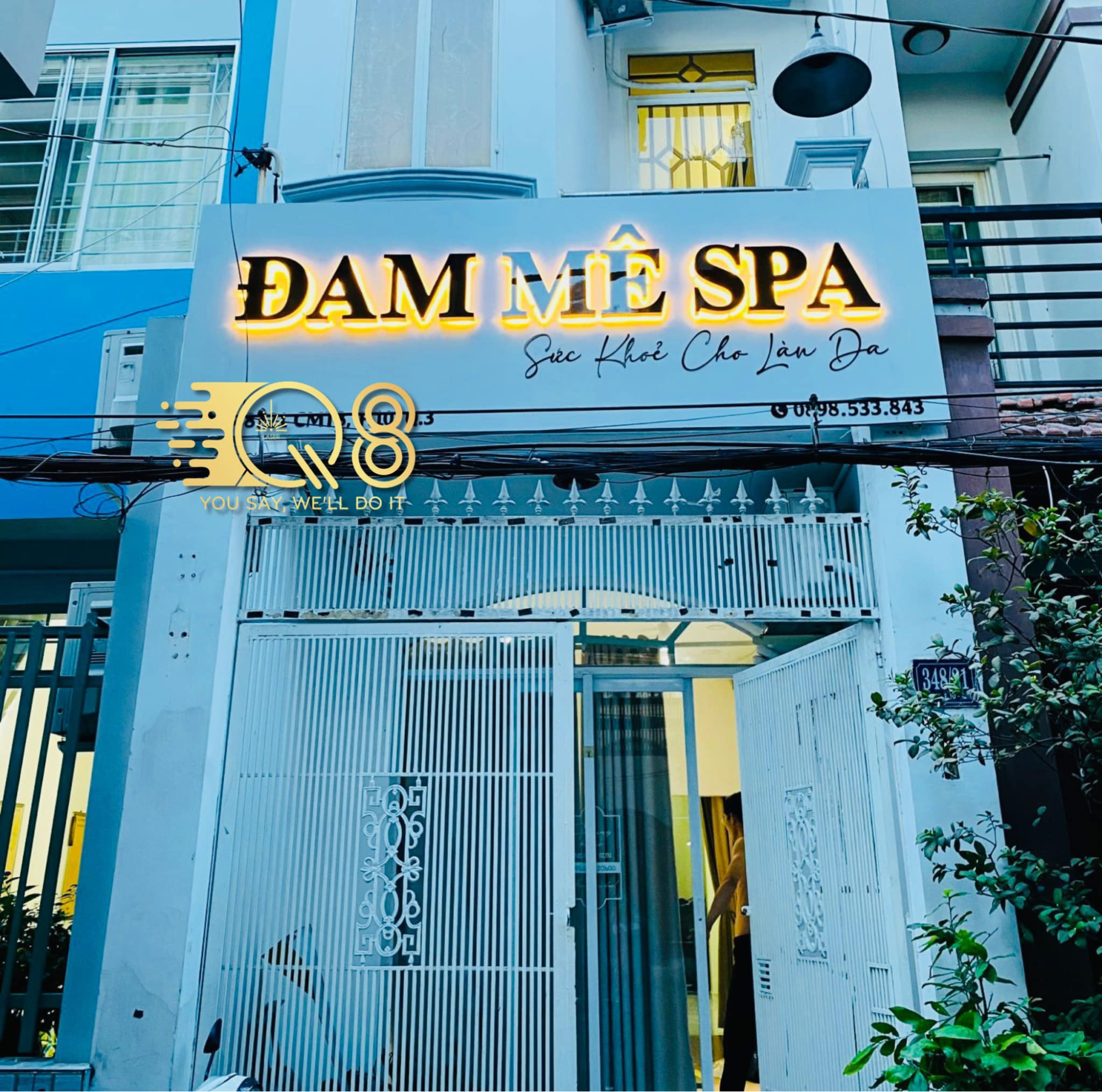 Bảng hiệu spa tại quận 3 