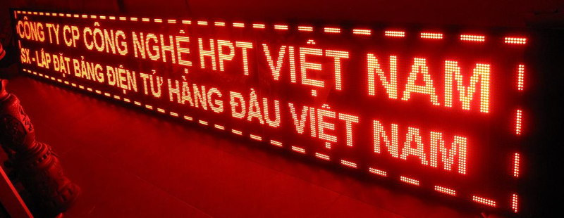 Bảng led ma trận đẹp chống nước, bền bỉ