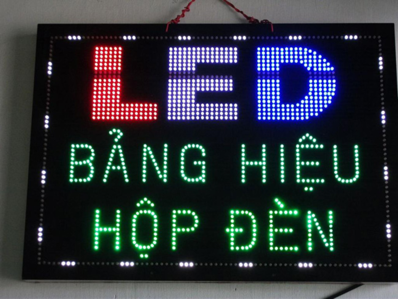 Bảng led ma trận đẹp hiệu ứng nổi bật