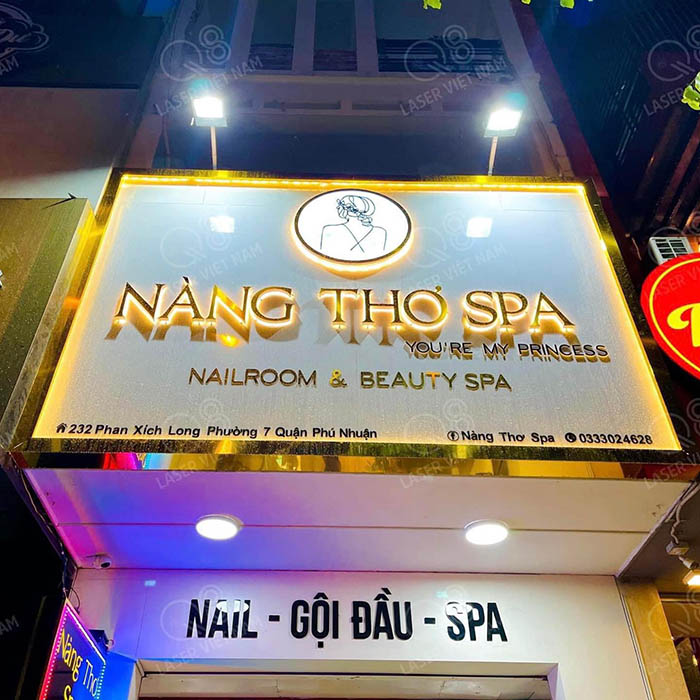 Bảng quảng cáo spa đẹp