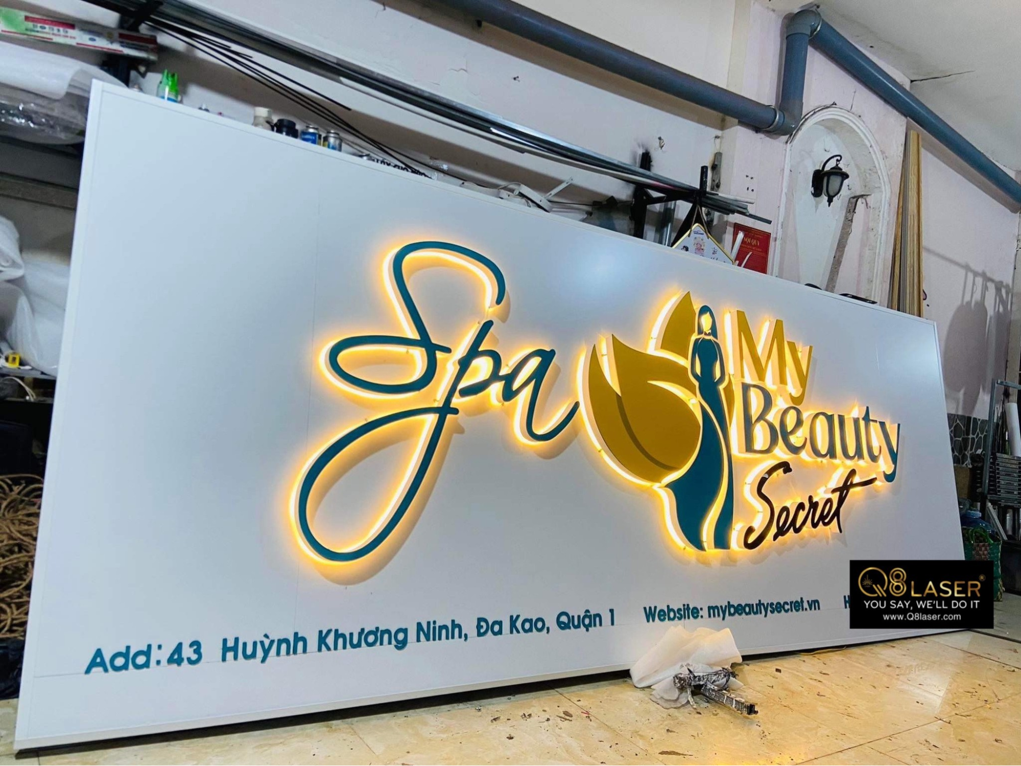 Biển bạt spa tại quận 1 