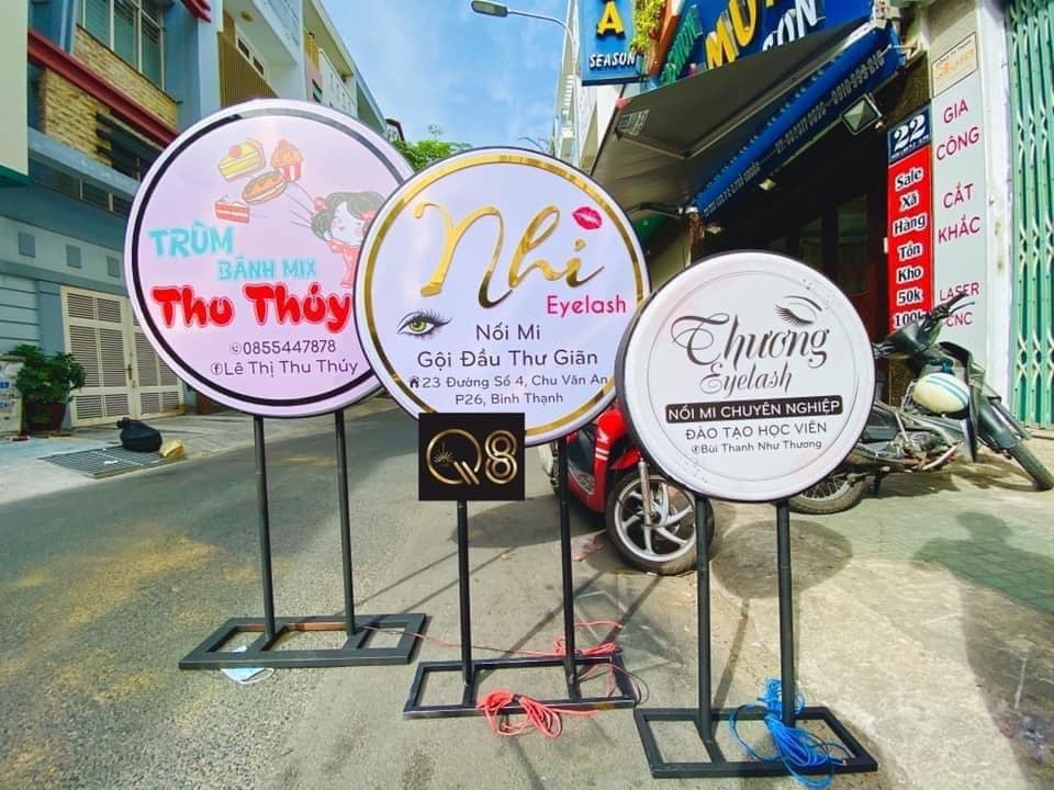 Biển vẫy quảng cáo alu