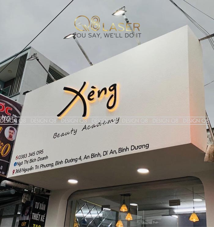 Địa chỉ thi công bảng hiệu đẹp giá rẻ uy tín, chất lượng