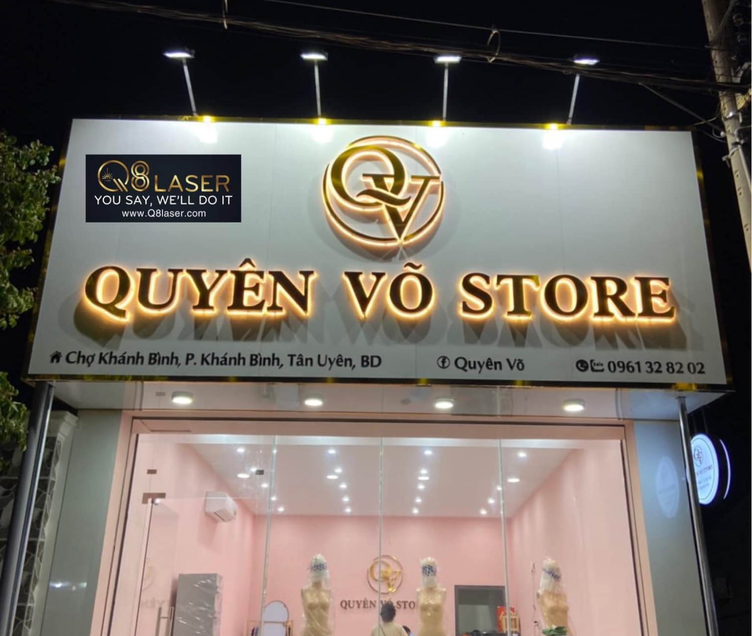 Quy Trình Lắp Đặt biển quảng cáo ngoài trời của Q8 Laser Việt Nam