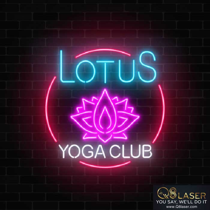 Bảng hiệu đèn LED hoặc Neon Sign - Bảng hiệu yoga