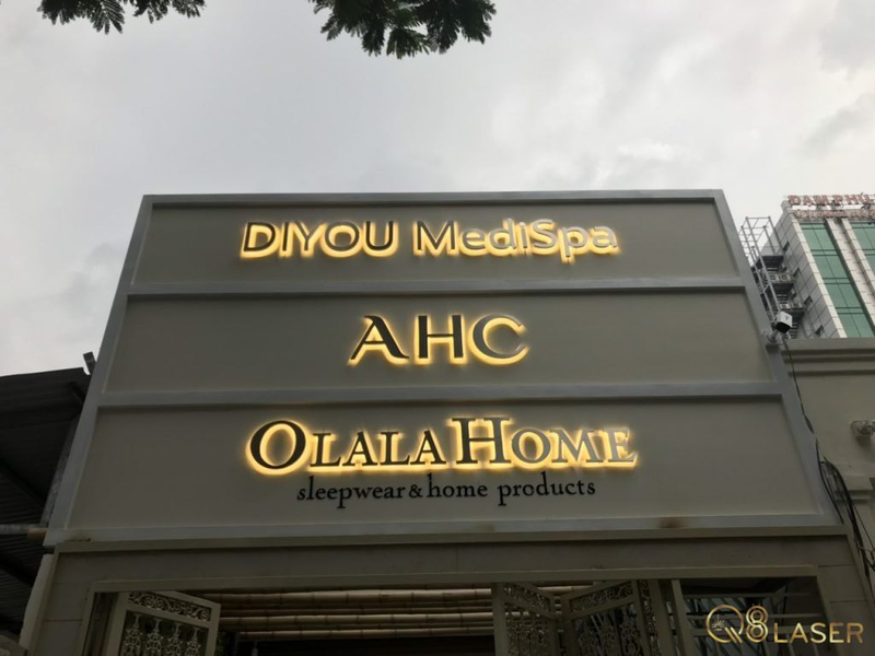 Bảng hiệu khách sạn giá rẻ, gọn gàng