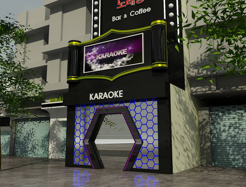 Bao lâu thì xong một bảng hiệu karaoke?