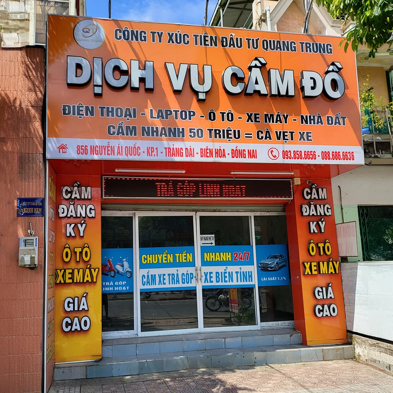 Kinh nghiệm chọn bảng hiệu cầm đồ phù hợp
