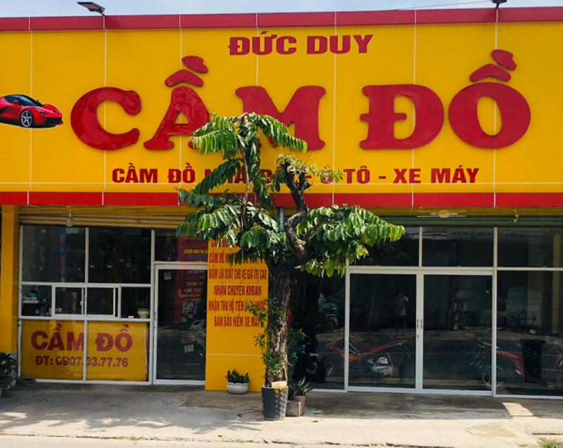 Mẫu bảng hiệu cầm đồ đẹp giá rẻ thu hút khách