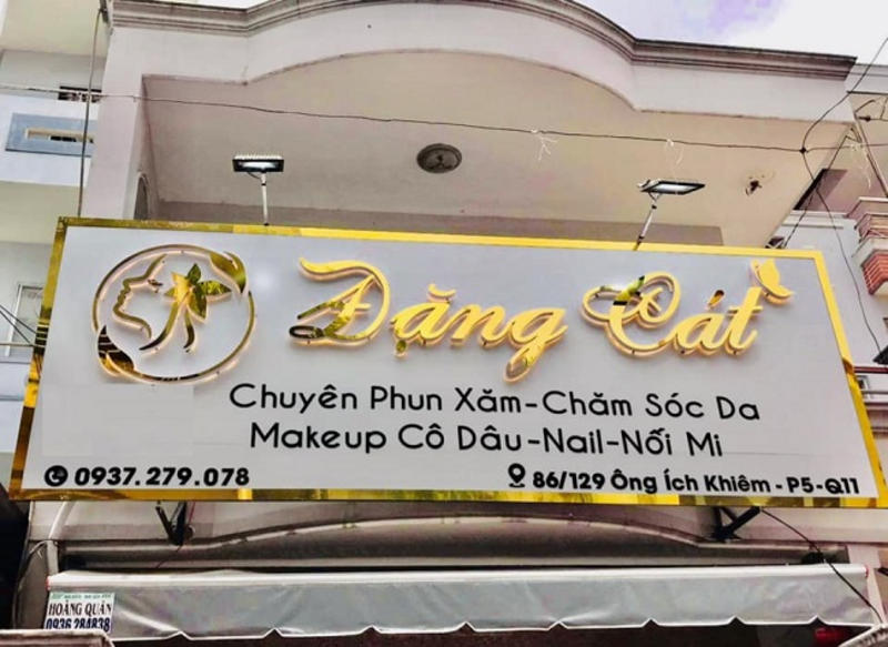 Bảng hiệu alu – bền, sang trọng, chống nắng mưa