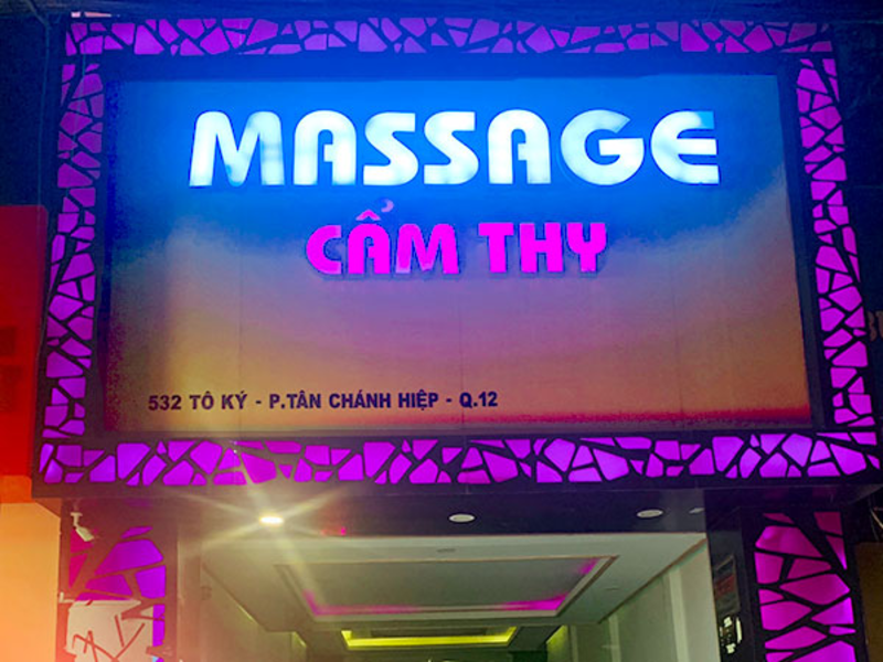 Bảng hiệu massage bằng đèn LED