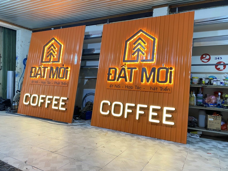 Bảng hiệu nhà đất bằng alu