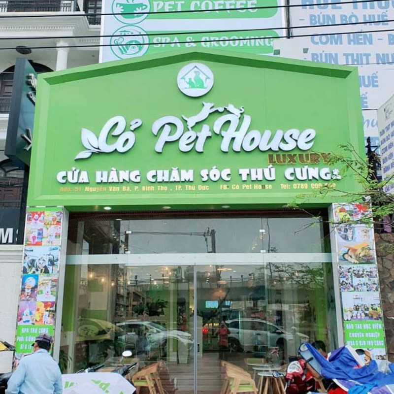 Bảng hiệu pet shop - Phong cách dễ thương, đáng yêu