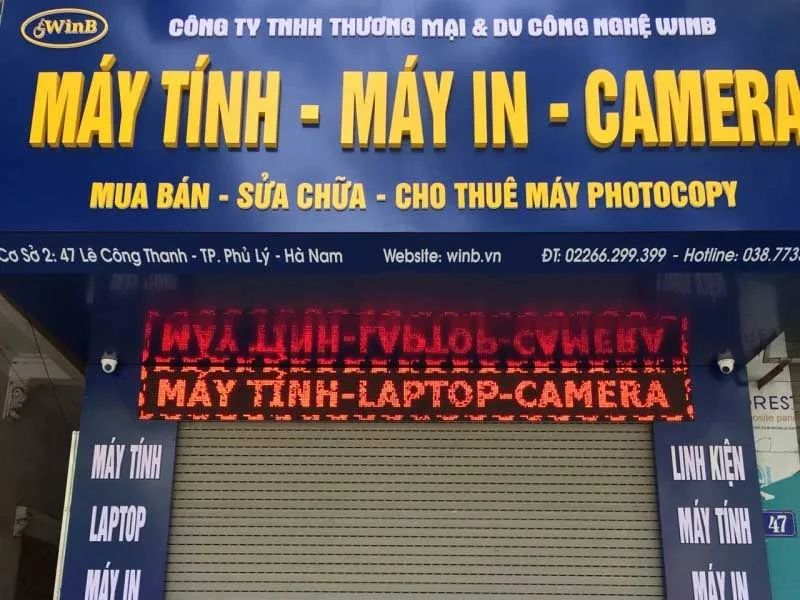 Bảng hiệu photocopy đèn LED