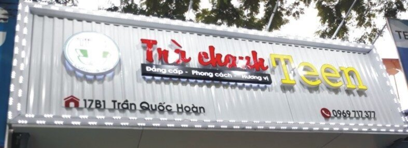 Bảng hiệu tôn sóng đèn led