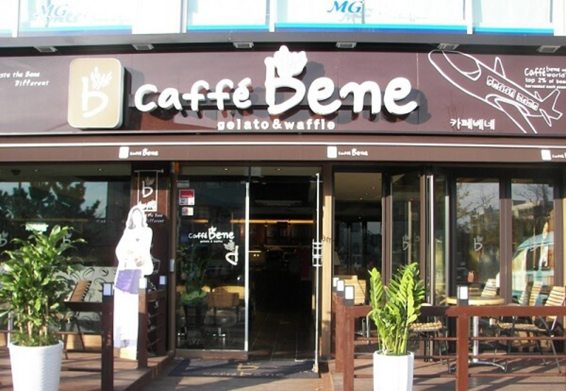Biển hiệu quán cafe bằng Mica – LED