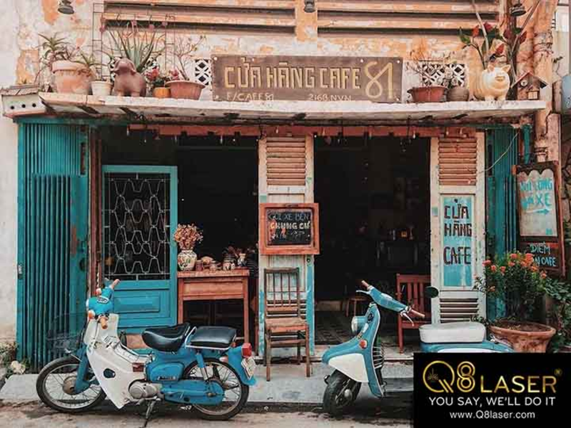 Biển hiệu quán cafe In bạt Hiflex