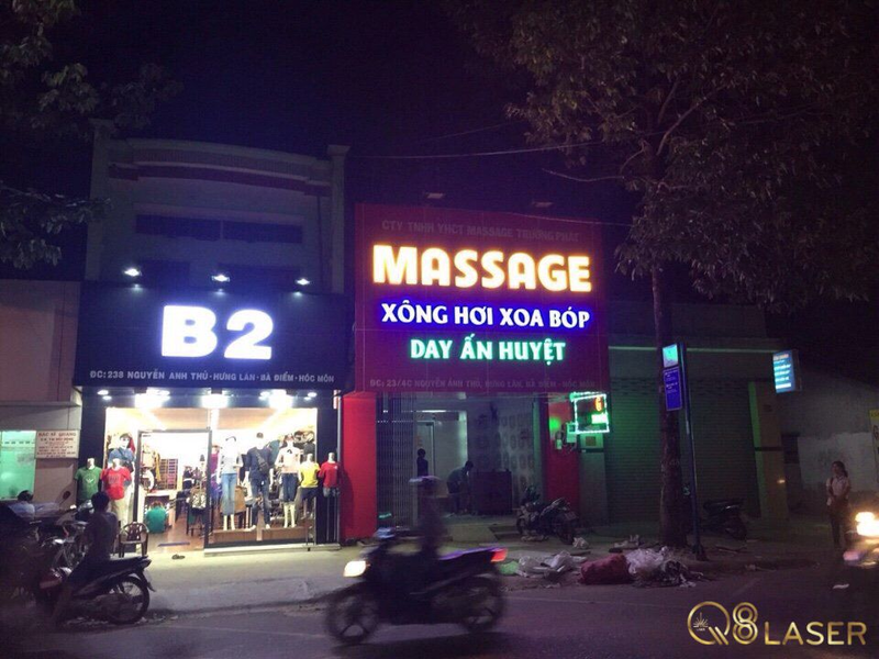 Gợi ý chọn kiểu chữ (font chữ) cho bảng hiệu massage
