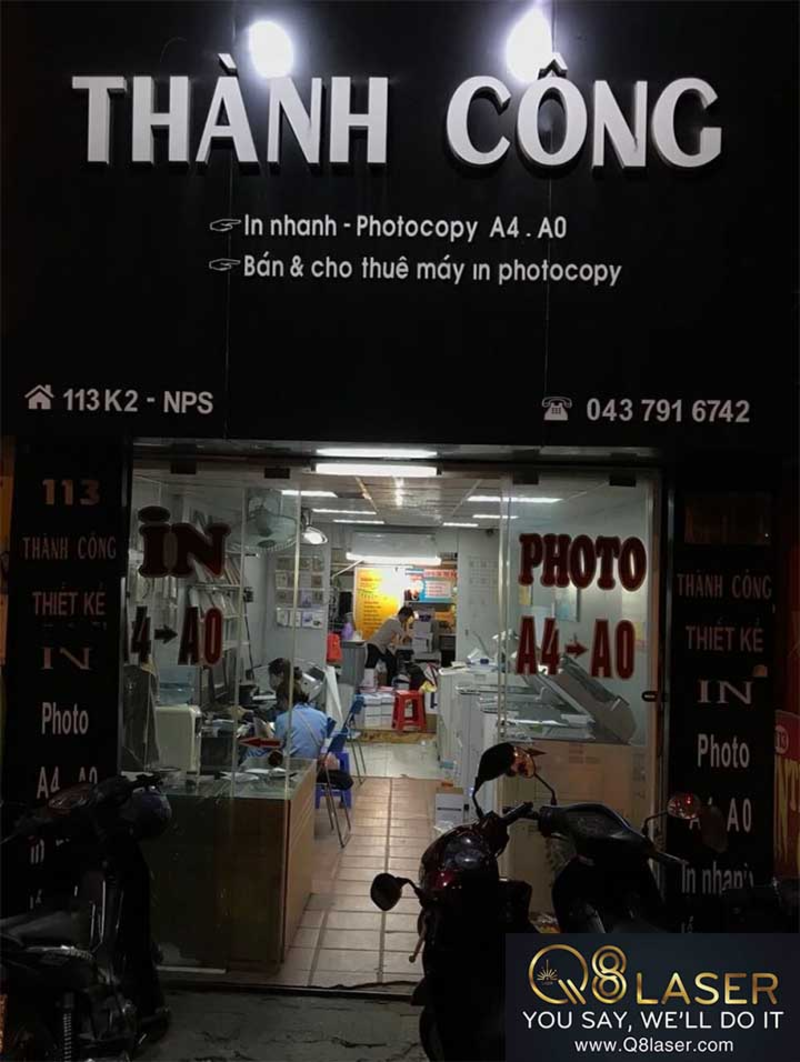 Lưu ý khi làm bảng hiệu photocopy để hiệu quả tối đa