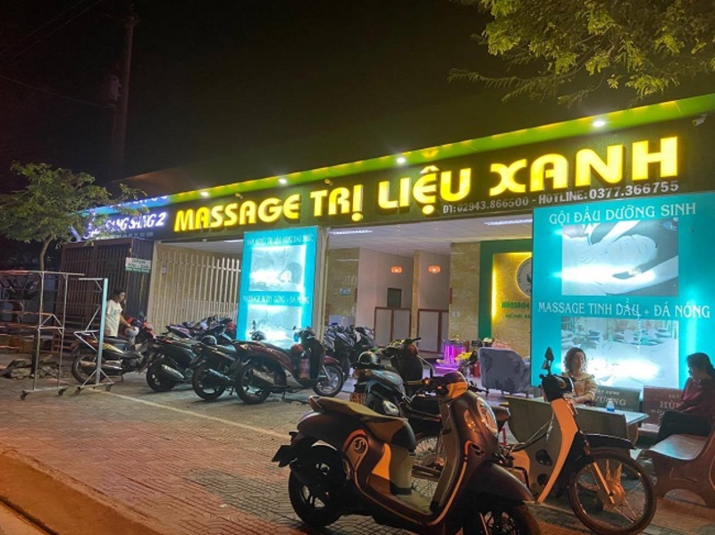 Lưu ý khi thiết kế và thi công bảng hiệu massage